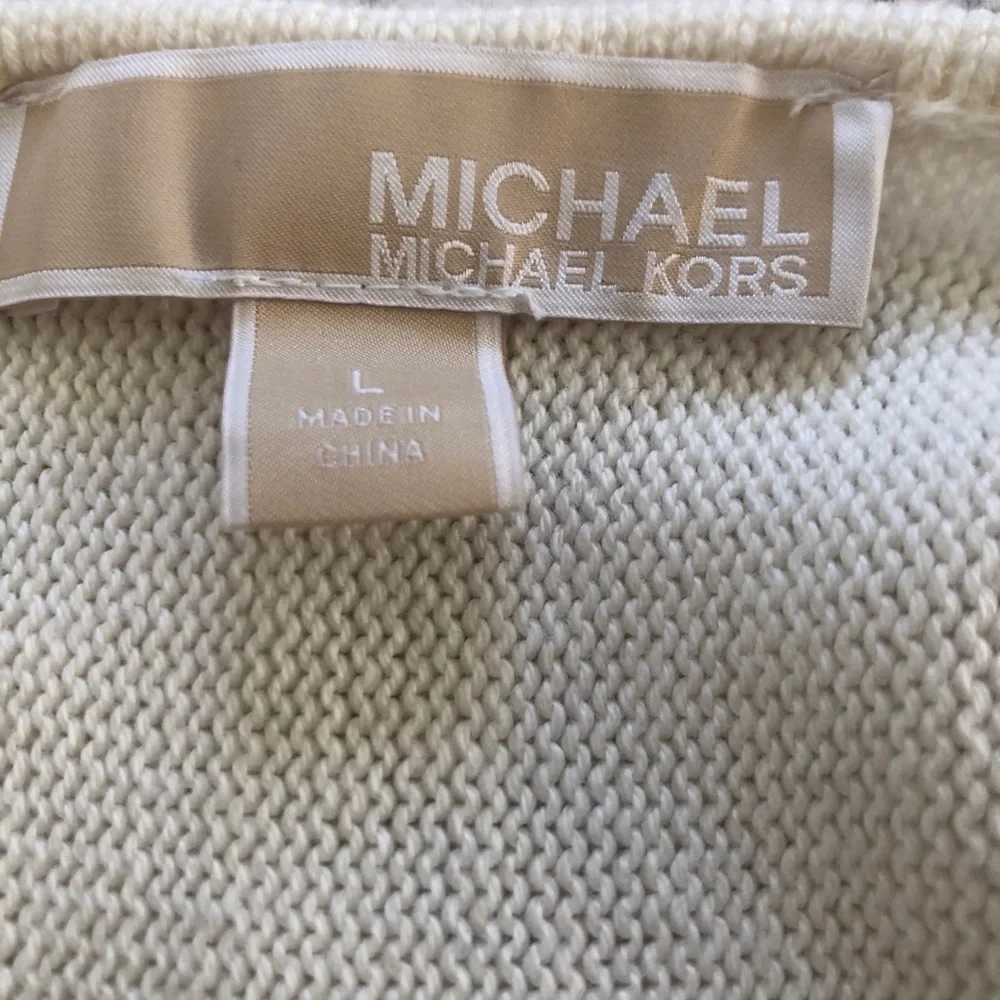 Michael Kors Off White Long Sleeve Sweatshirt